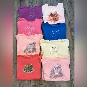 Vintage Northern Reflections Graphic T-Shirts Lot of 8 Cottagecore size L